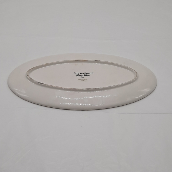 Fitz and Floyd Grand Haven Small Hostess Serving Tray Plate - Picture 3 of 5